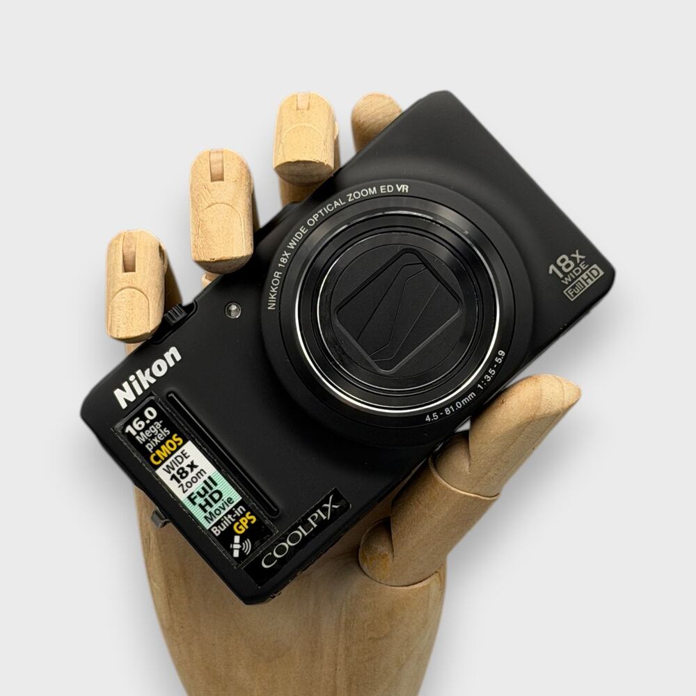 Nikon Coolpix S9300 Digital Camera | 16MP | Black